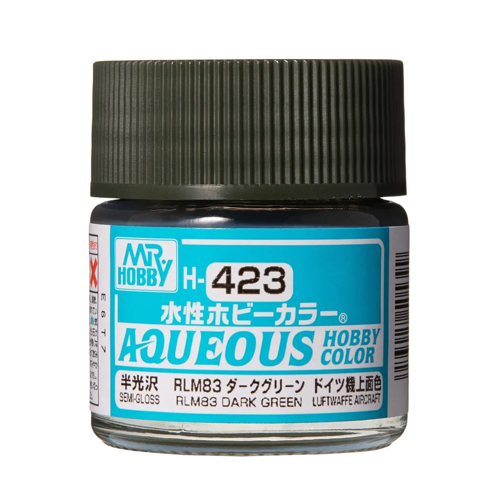 Gunze Aqueous Hobby Color H423 RLM83 tmavě zelená (10 ml)