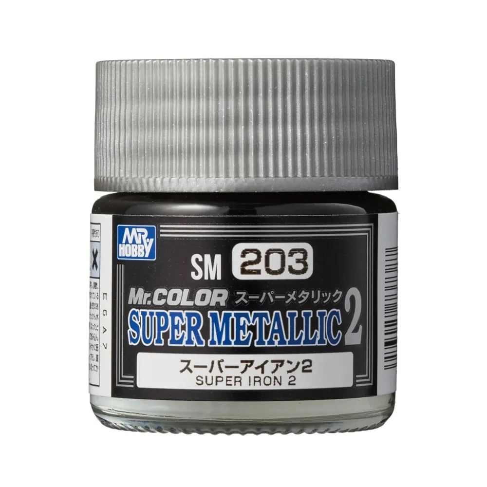 Gunze Mr. Color Super Metallic II SM203 železná (10 ml)
