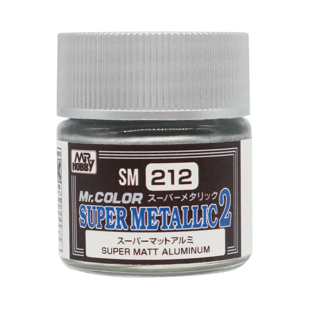 Mr.Hobby Mr. Color Super Metallic 2 SM-212 matný hliník (10 ml)