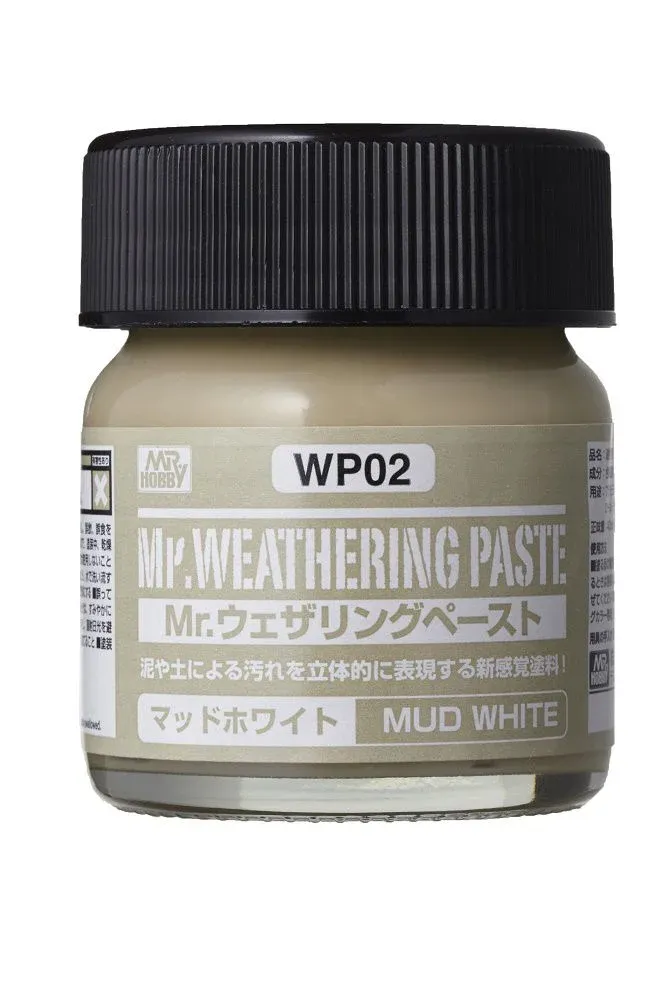 Gunze Mr. Weathering Paste WP02 bílé bahno (40 ml)