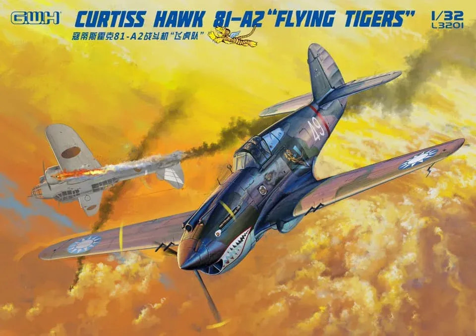 Great Wall Hobby GWHL3201 Curtiss Hawk 81-A2 AVG „Flying Tiger" (1/32)