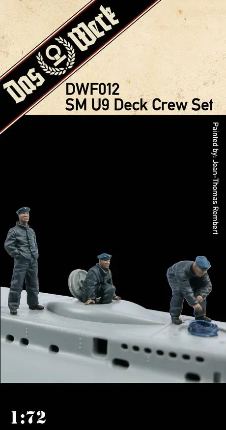 Resinové figurky Das Werk DWF009 obsluha 2cm SMK18 v měřítku 1/35 — obrázek 2