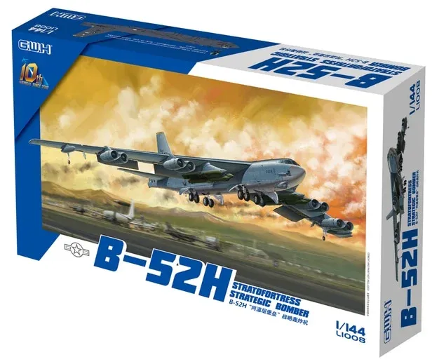 Krabice stavebnice Great Wall Hobby L1008 B-52H Stratofortress v měřítku 1/144 — obrázek 2