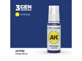 Lahvička akrylové barvy AK Interactive 3GEN AK11182 hluboká modrá Deep Blue 17 ml