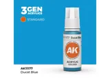 Lahvička akrylové barvy AK Interactive 3GEN AK11177 dukátová modrá 17 ml