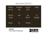 Lahvička akrylové barvy AK Interactive 3GEN AK11113 čokoládová (Chocolate) 17 ml — obrázek 2
