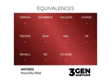 Lahvička akrylové barvy AK Interactive 3GEN AK11203 slévárenská červená (Foundry Red) 17 ml — obrázek 2