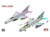 Krabice stavebnice Rye Field Model RFM6001 MiG-21MF Fishbed J v měřítku 1/48 — obrázek 2