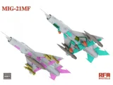 Krabice stavebnice Rye Field Model RFM6001 MiG-21MF Fishbed J v měřítku 1/48 — obrázek 3