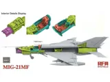 Krabice stavebnice Rye Field Model RFM6001 MiG-21MF Fishbed J v měřítku 1/48 — obrázek 4