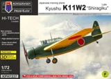 Krabice stavebnice Kovozávody Prostějov KPH7237 Kyushu K11W1 Shiragiku Late v měřítku 1/72