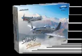 Krabice stavebnice Eduard 11200 Sharks and Stallions DUAL COMBO 1/48 s letouny P-40N a P-51B/C — obrázek 2