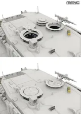 Krabice stavebnice Meng TS-058 Leopard 2A4 (Ukraine) v měřítku 1/35 — obrázek 5