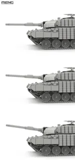 Krabice stavebnice Meng TS-058 Leopard 2A4 (Ukraine) v měřítku 1/35 — obrázek 7