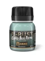 Kelímek efektu AMMO Mig A.MIG-2255 U-RUST Copper Blue Patina 40 ml — obrázek 2
