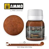 Kelímek efektu AMMO Mig U-RUST A.MIG-2256 oxidová špína (Oxide Grime) 40 ml