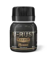 Kelímek AMMO Mig A.MIG-2252 U-RUST černý oxid (Black Oxide) 40 ml, efekt rzi — obrázek 2