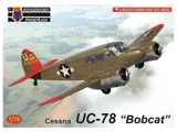 Krabice plastikové stavebnice Kovozávody Prostějov 1/72 Cessna UC-78 Bobcat KPM0349