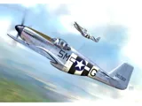 Krabice plastikové stavebnice Kovozávody Prostějov 1/72 F-6C Photo-recce Mustang Malcolm