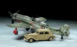 Krabice plastikové stavebnice Tamiya 25213 Fw 190D-9 JV44 a Citroën 11CV v měřítku 1/48 — obrázek 2