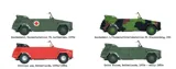 Stavebnice Das Werk DW35044 Kurierwagen Typ 181 Standard v měřítku 1/35, krabice s plastovými díly — obrázek 4