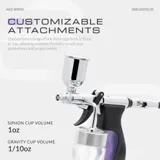 Spoušťový airbrush Gaahleri Ace Series 43011 GHAC-Swallowtail SD s boční nádobkou a příslušenstvím — obrázek 5