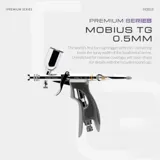 Spoušťový airbrush Gaahleri Premium Series GHPM-Mobius TG 44070 s tryskou 0,5 mm a nádobkou 20 ml — obrázek 2