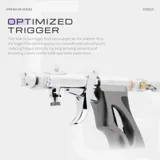 Spoušťový airbrush Gaahleri Premium Series GHPM-Mobius TG 44070 s tryskou 0,5 mm a nádobkou 20 ml — obrázek 7