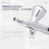 Dvoučinný airbrush Gaahleri Premium Series GHPM-Mobius 40850 s tryskou 0,2 mm a nádobkou 2 ml — obrázek 6