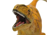 Krabice stavebnice Tamiya Clic Loc 28501 Fukuiraptor 1:35 s modelem dinosaura na podstavci — obrázek 3