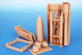 3D tištěná stavebnice CMK P32007 ARSAERO CT-10 Target Drone v měřítku 1/32 — obrázek 3