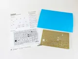 Red Fox Studio 1/32 Bf 109G Standard Stencil Set – masky křížů a fotoleptaná šablona nápisů — obrázek 3
