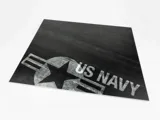 Asfaltová podložka Red Fox Studio RFSDB-48043 US NAVY 1/48 s hvězdou a nápisem, 380×320 mm — obrázek 2