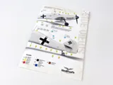 Sada šablon Red Fox Studio RFSPM-24001 pro Messerschmitt Bf 109G Gustav v měřítku 1/24 — obrázek 6
