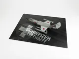 Asfaltová podložka Red Fox Studio RFSDB-72039 1/72 s nápisem SCHWEIZER LUFTWAFFE, 300 × 230 mm — obrázek 3