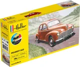 Krabice stavebnice Heller 56160 Peugeot 203 Starter Kit v měřítku 1/43