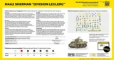 Krabice stavebnice Heller 56894 M4A2 Sherman Division Leclerc Starter Kit v měřítku 1/72 — obrázek 2