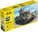 Krabice stavebnice Heller 56894 M4A2 Sherman Division Leclerc Starter Kit v měřítku 1/72