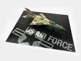 Podložka pro diorámata Red Fox Studio RFSDB-48041 1/48 s asfaltem a nápisem US AIR FORCE, 380 × 320 mm — obrázek 3