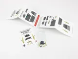 Předbarvený kokpitový set Red Fox Studio RFSQS-32207 Messerschmitt Bf 109E-1 v měřítku 1/32 — obrázek 3