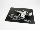 Podložka pro diorama Red Fox Studio RFSDB-72024 1/72, asfalt s nápisem LUCHTCOMPONENT, 300×230 mm — obrázek 3