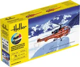 Krabice stavebnice Heller 56289 Alouette III Sécurité Civile 1/72 Starter Kit