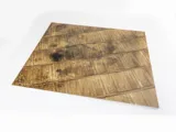 Výstavní podložka Red Fox Studio RFSDB-32007 1/32 s potiskem hnědých dřevěných prken, 380 × 320 mm — obrázek 2