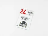 Red Fox Studio Quick Set RFSQS-24037 — barevné 3D panely kokpitu Messerschmitt Bf 109E-4 v měřítku 1/24