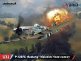 Stavebnice Eduard 932013 P-51B/C Mustang Malcolm Hood canopy v měřítku 1/32