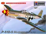 Krabice stavebnice Kovozávody Prostějov KPM0439 P-51D-5 Mustang 357th FG v měřítku 1/72