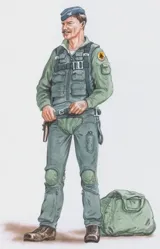 Resinová figurka Plus Model AL4017 pilot F-105 v měřítku 1/48