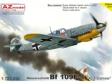 Krabice plastikové stavebnice AZ Model 1/72 Bf 109F-4 JG.5 Eismeer, kat. č. AZ7685