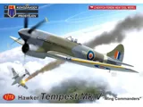 Krabice plastikové stavebnice Kovozávody Prostějov 1/72 Hawker Tempest Mk.V Wing Commanders KPM0219