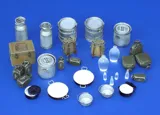 Resinový set Plus Model 116 vybavení německé kuchyně – nádobí v měřítku 1/35